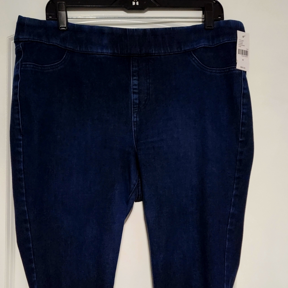 Lane Bryant high rise ultimate stretch jegging size 16